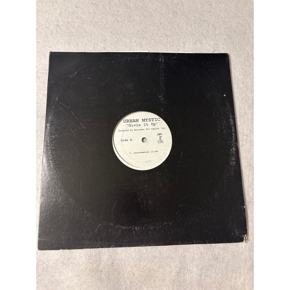 Urban Mystic Givin It Up 12 Vinyl Single R&B Soul SoBe Entertainment 2004